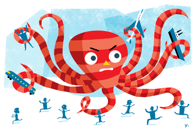 Release The Kraken Animated GIF