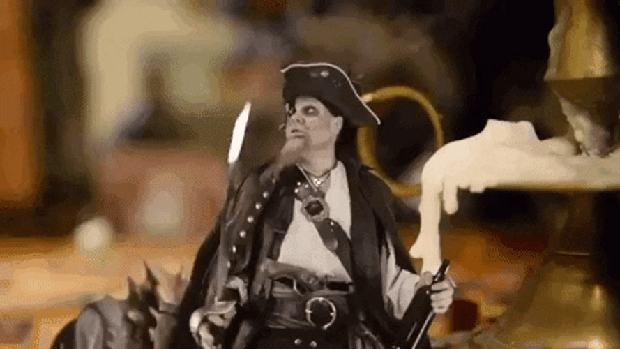 Release The Kraken Frazzled Pirate GIF