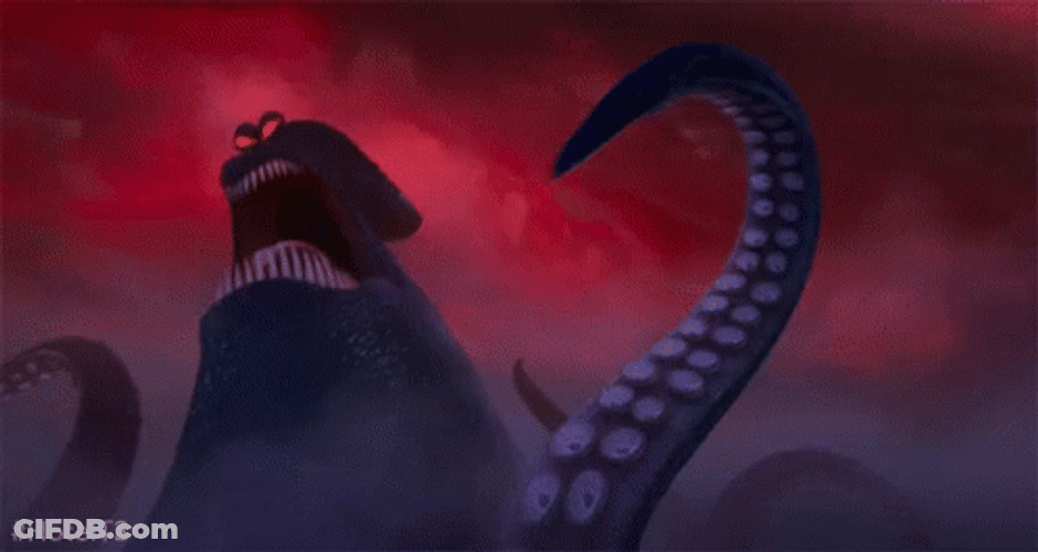 Release The Kraken Monster Destroyer GIF