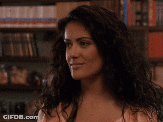 Relief Deep Sigh Salma Hayek GIF