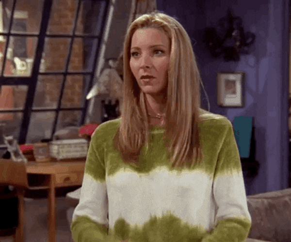 Relief Phoebe Buffay Oh Okay GIF