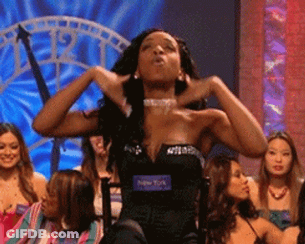 Relieved Phew Funny Black Girl GIF