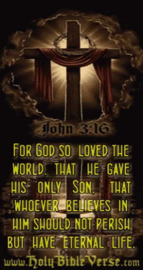 Religious Bible Verse For Happy Easter GIF