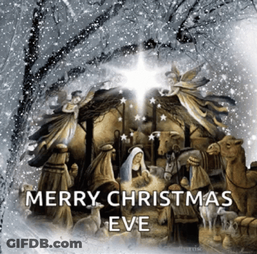 Religious Christmas Eve Three Kings GIF