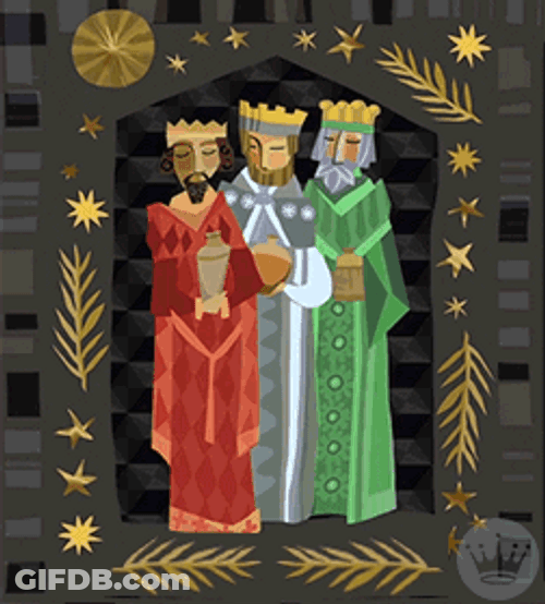 Religious Christmas Three Kings GIF