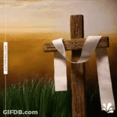 Religious Happy Easter Holy Cross GIF