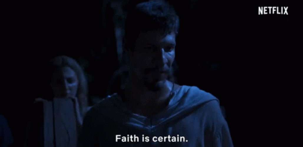 Religious Man Faith Is Certain GIF