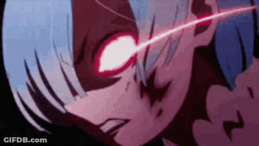 Rem Re Zero Anime Angry Eyes GIF