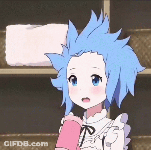 Rem Re Zero Anime Hair GIF