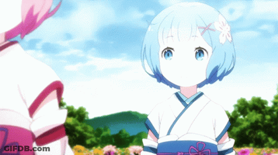 Rem Re Zero Anime Kid GIF