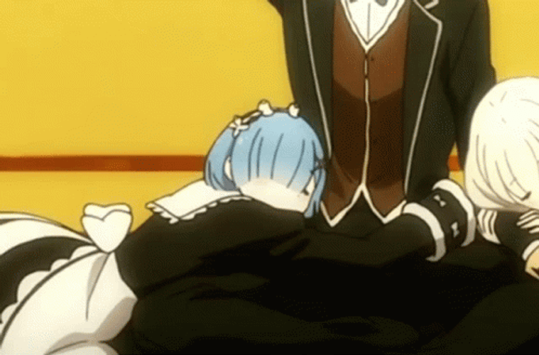 Rem Re Zero Anime Sleeping GIF