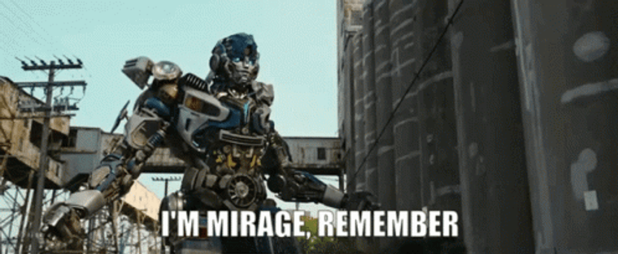 Remember I'm Mirage Transformers Rise Of The Beasts GIF