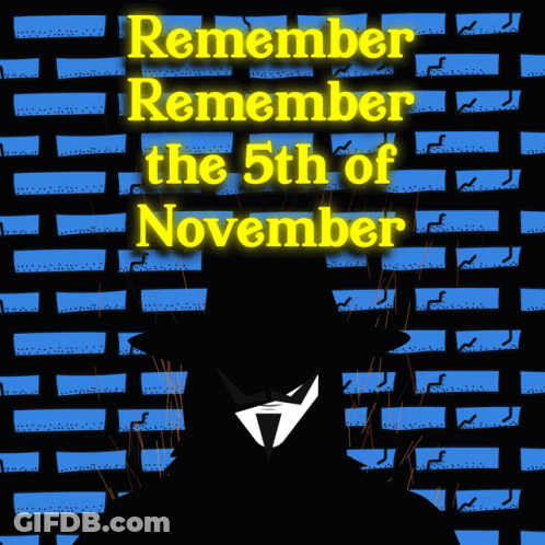 Remember Remember 5Th Of November Poster GIF