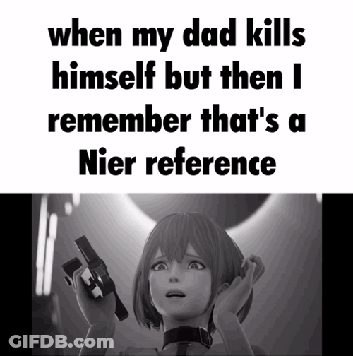 Remember That's A Refer Nier Reference GIF