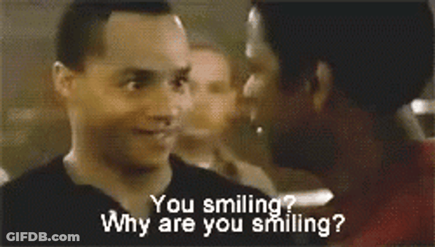 Remember The Titans Why Are You Smiling GIF