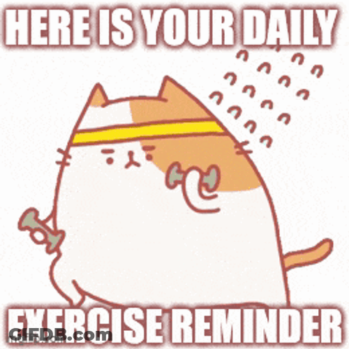 Reminder Workout Reminder GIF