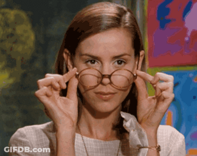Removing Glasses Interested GIF