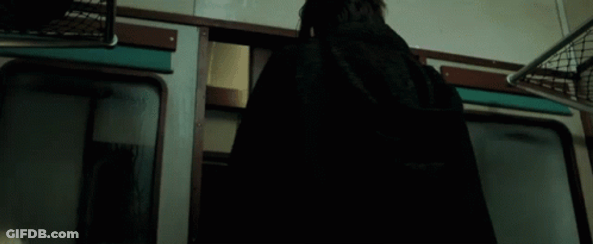 Remus Lupin Closing Door GIF