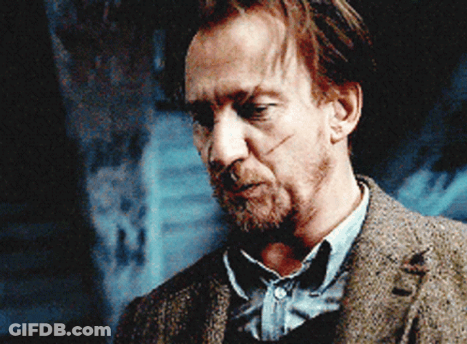 Remus Lupin Explaining Something GIF