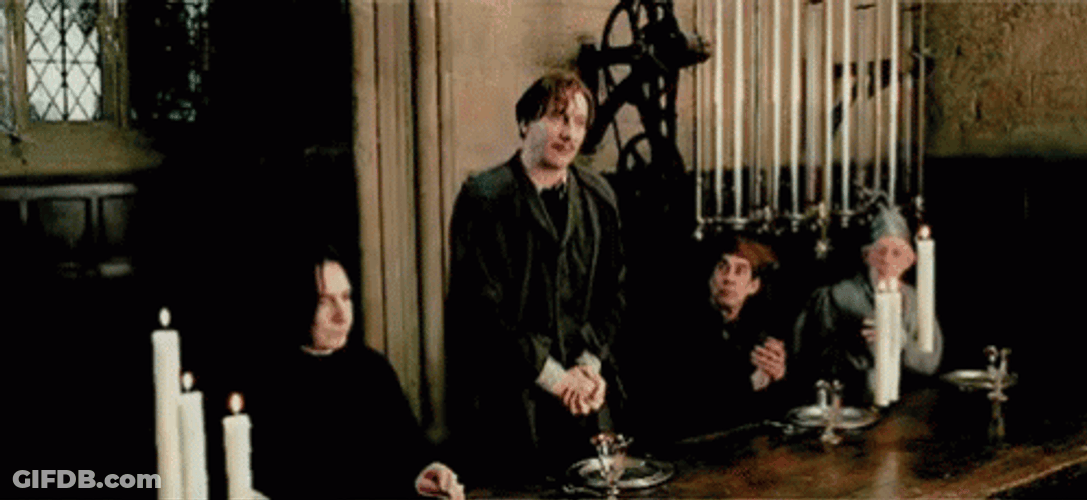 Remus Lupin Faculty Clapping GIF