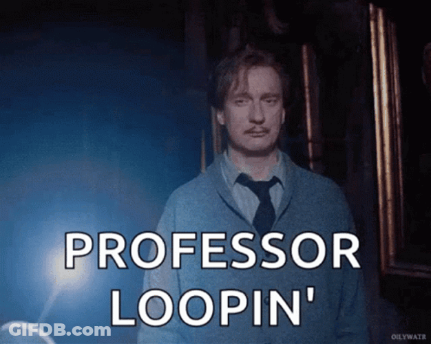 Remus Lupin Professor Loopin GIF