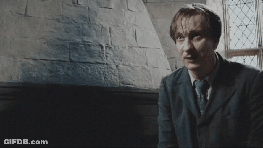 Remus Lupin Talking GIF