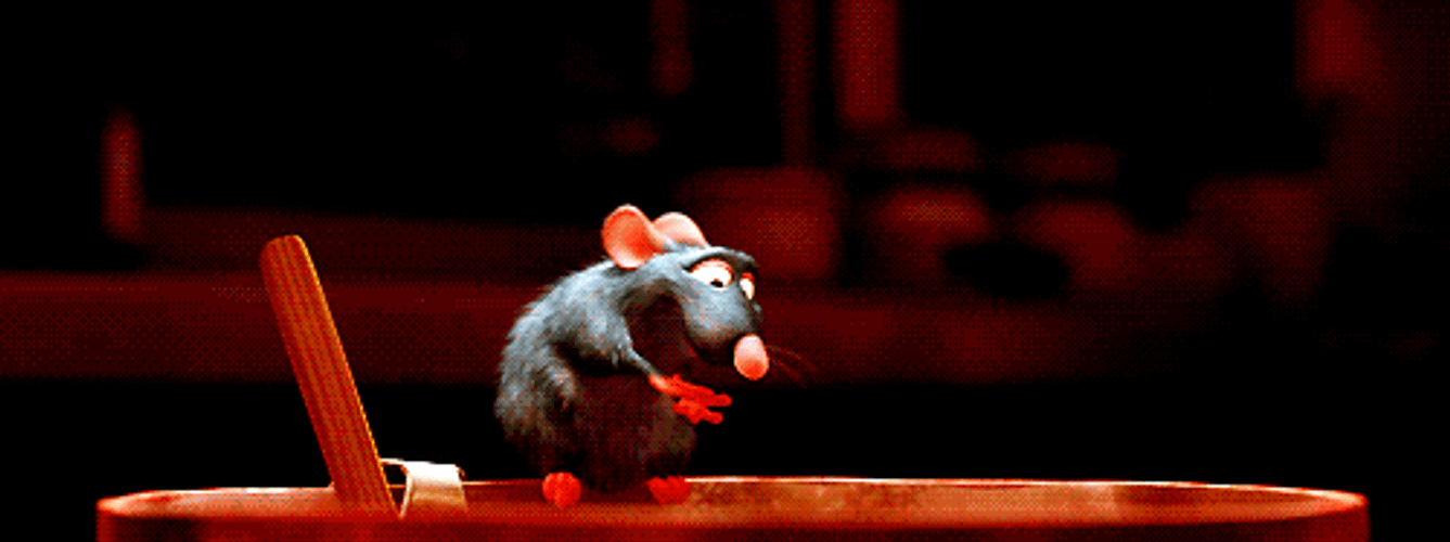 Remy Stopping Cooking Ratatouille GIF
