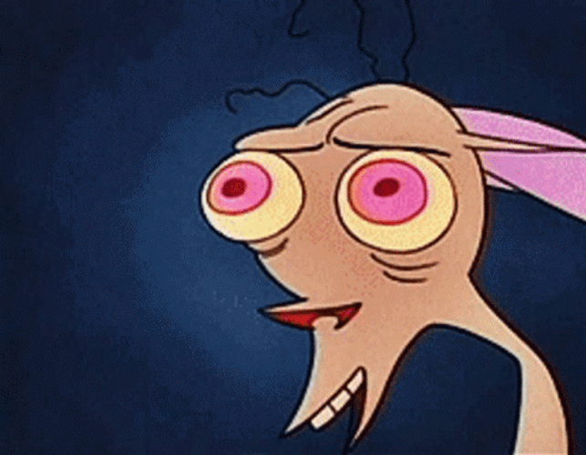 Ren And Stimpy Saw These Hands GIF