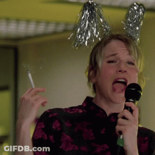 Renee Zellweger Office Christmas Party GIF