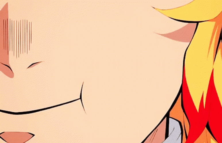 Rengoku Chewing GIF