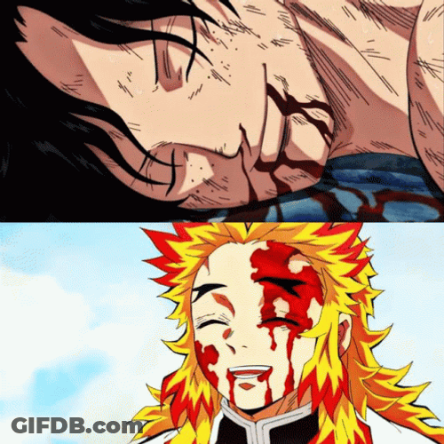Rengoku Death And One Piece Member Death GIF