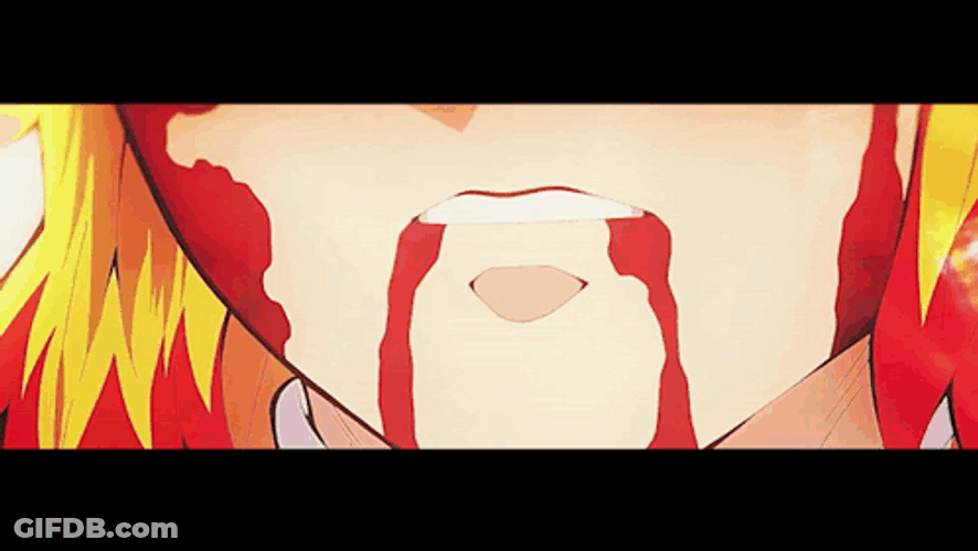 Rengoku Death Fading Smile GIF