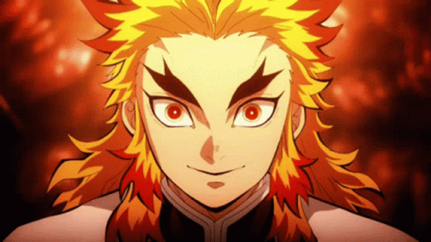 Rengoku Flame Stance GIF