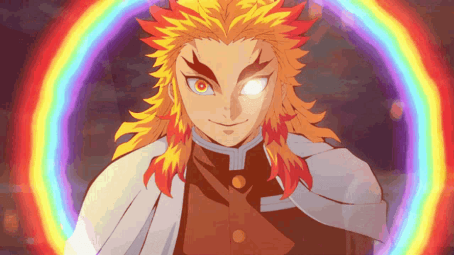 Rengoku Rainbow GIF