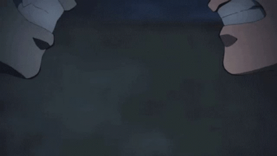 Rengoku Vs Akaza Close Up Face Off GIF