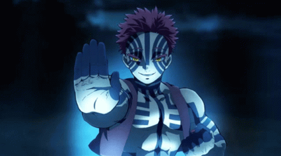 Rengoku Vs Akaza Stop Sign GIF