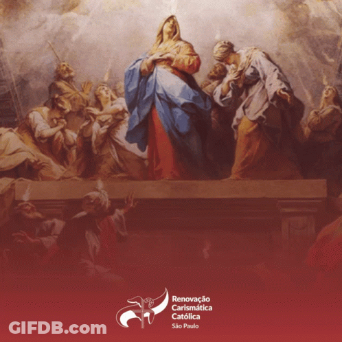 Renovacao Carismatica Catholica Painting Of Jesus GIF