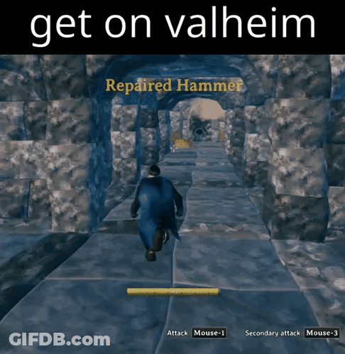 Repaired Hammer In Video Game GIF