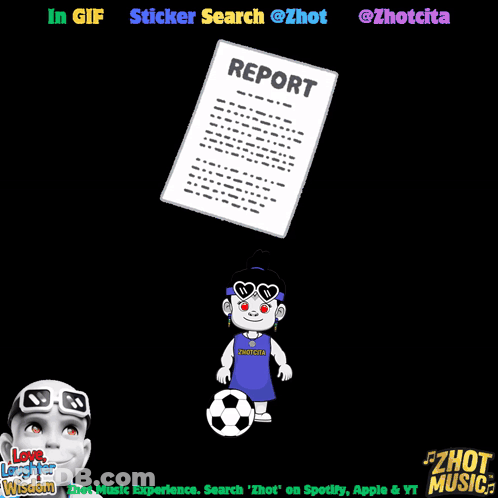 Report Saying In Gif Sticker Search @Zhot And @Zhotcita GIF