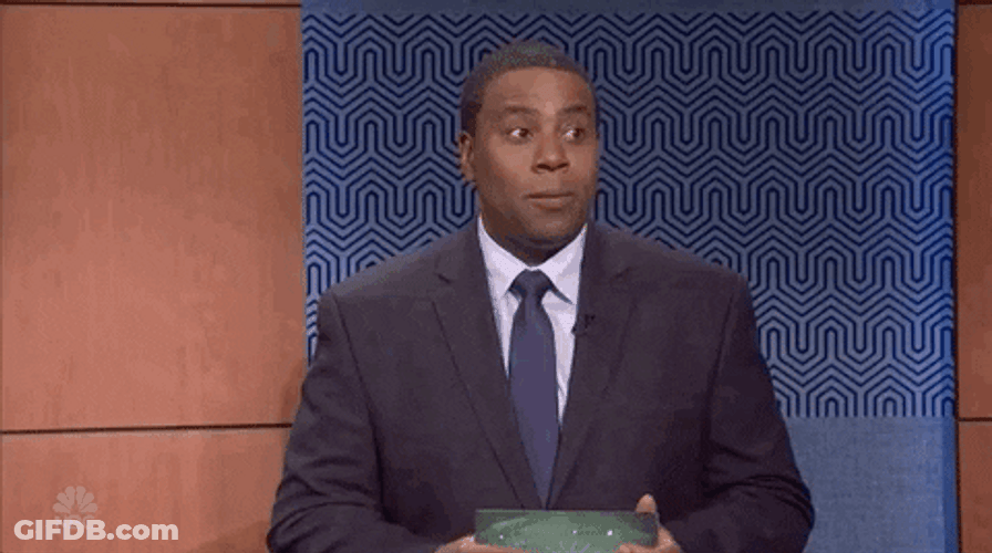 Reporter Long Pause Okay GIF