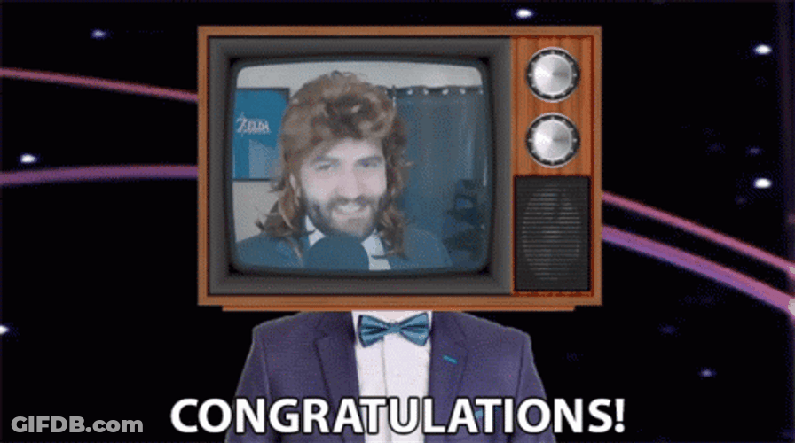 Reporting On Television Well Done Congratulations GIF