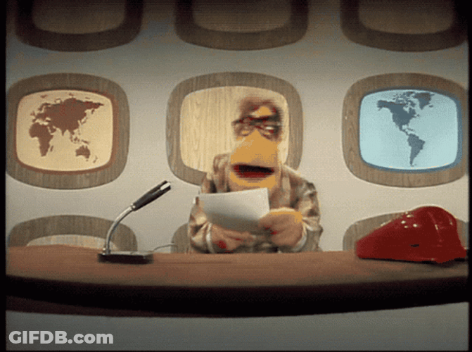 Reporting Puppet Got An Anvil Falling GIF