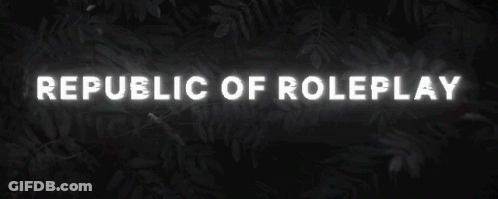 Republic Of Roleplay Yellow On Dark Background GIF