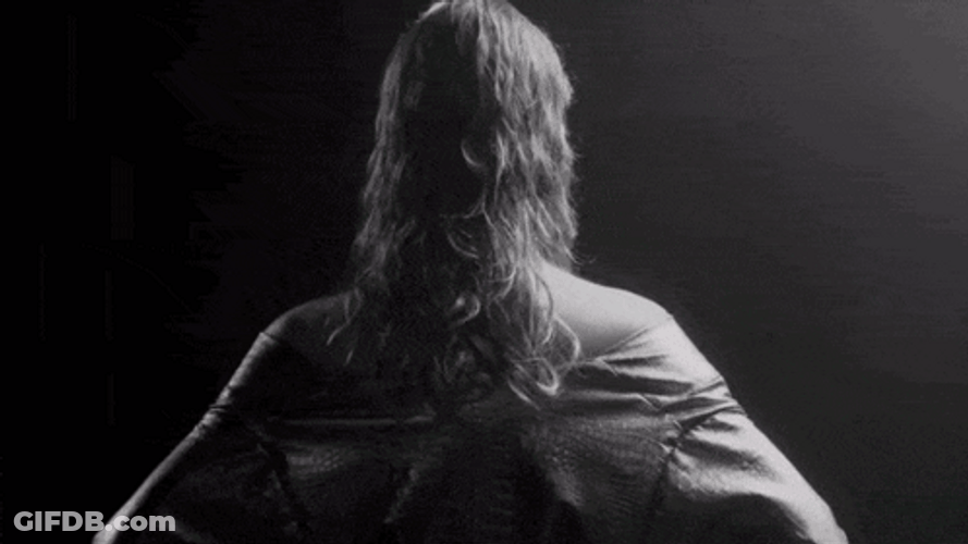 Reputation Taylor Back Glitch GIF