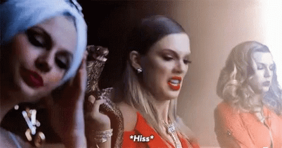 Reputation Taylor Snake Hiss GIF