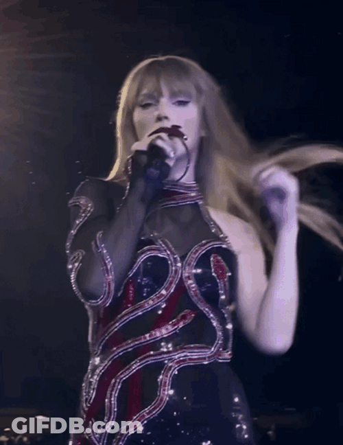 Reputation Taylor Spinning Hair GIF