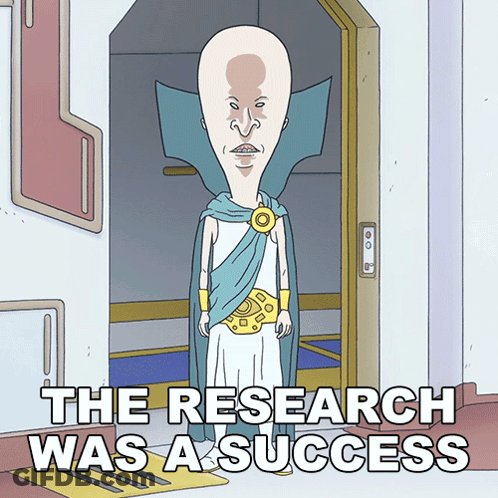 Research Was A Success GIF