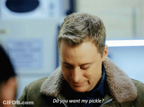 Resident Alien Do You Want My Pickle GIF