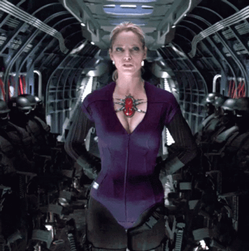 Resident Evil Lady Cute Pendant GIF