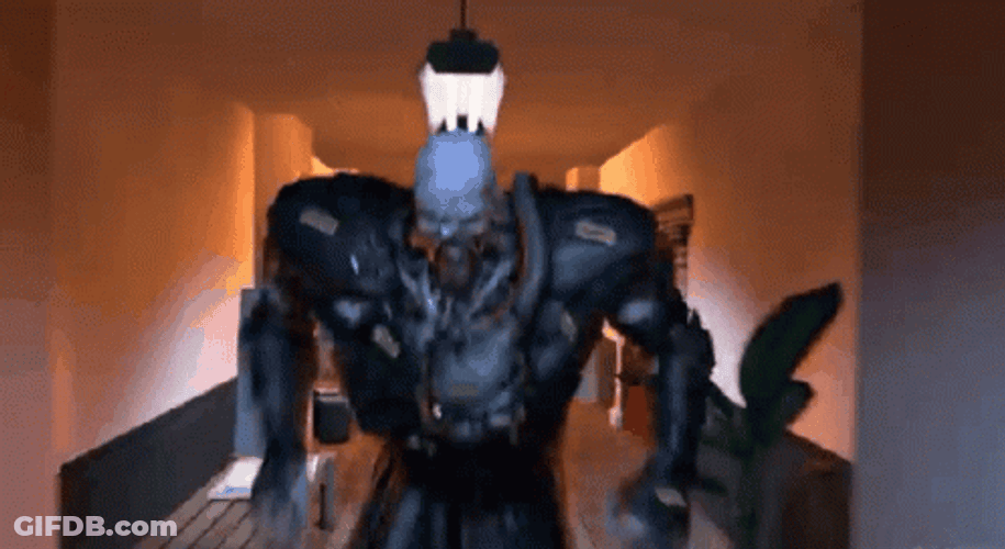 Resident Evil Leon Tyrant Reside GIF